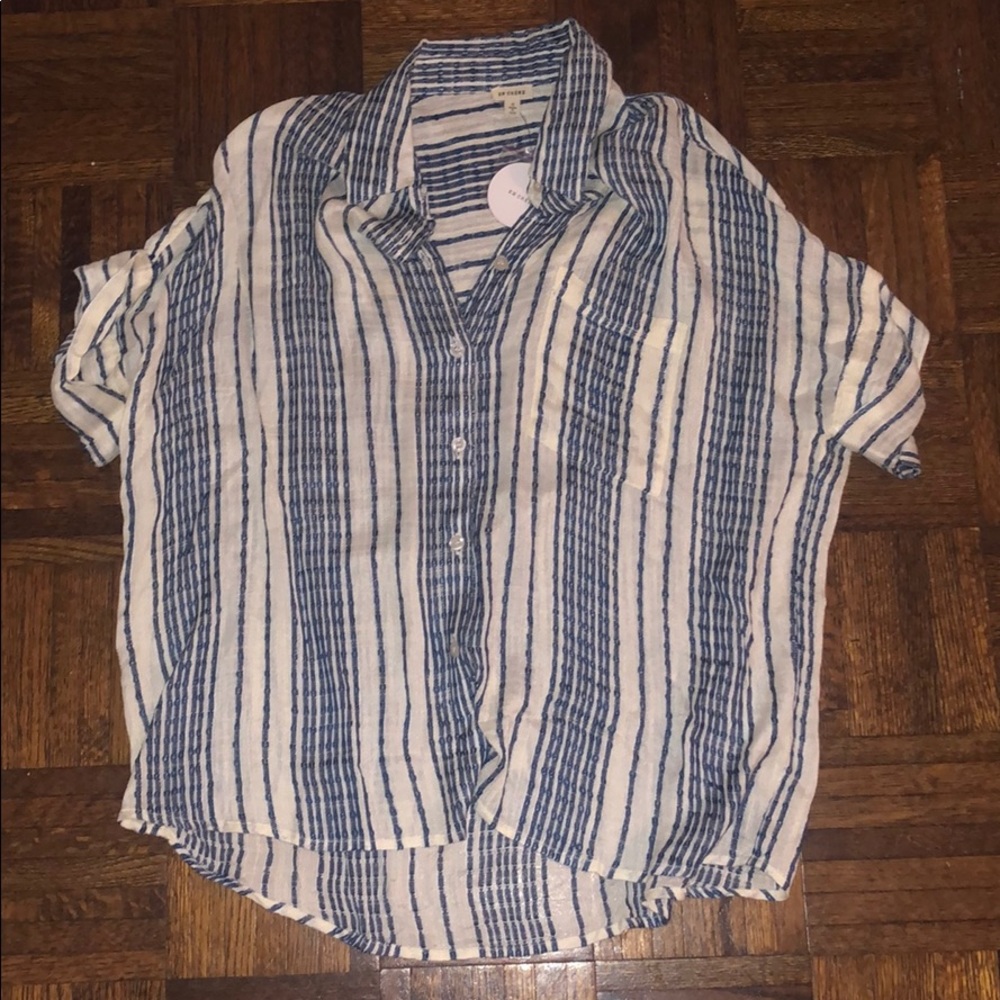 NWT flowy colored shirt